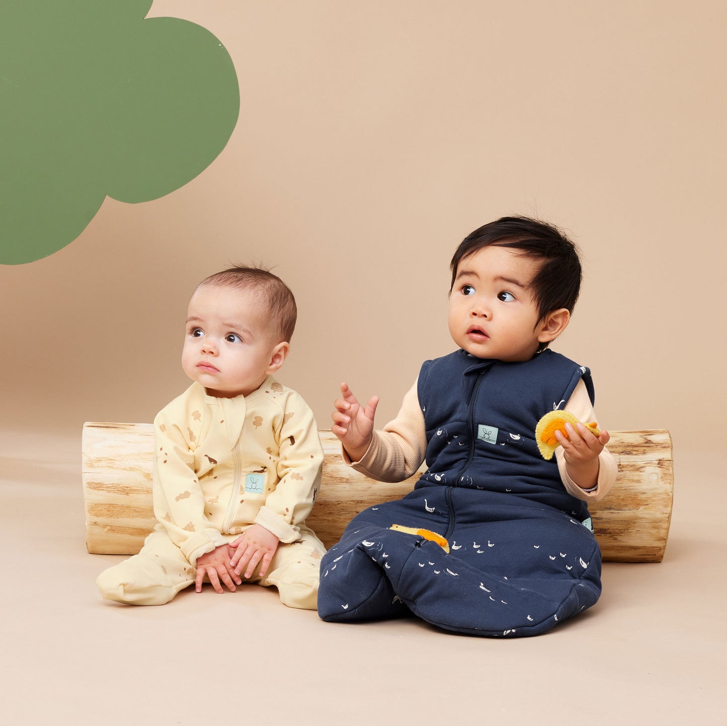 ergoPouch - Jersey Sleeping Bag - 2.5tog Lucky Ducks 仅剩3-12个月