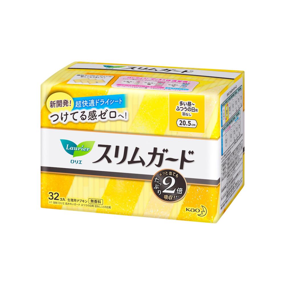 花王乐而雅零触感系列 日用卫生巾 20.5cm*32片