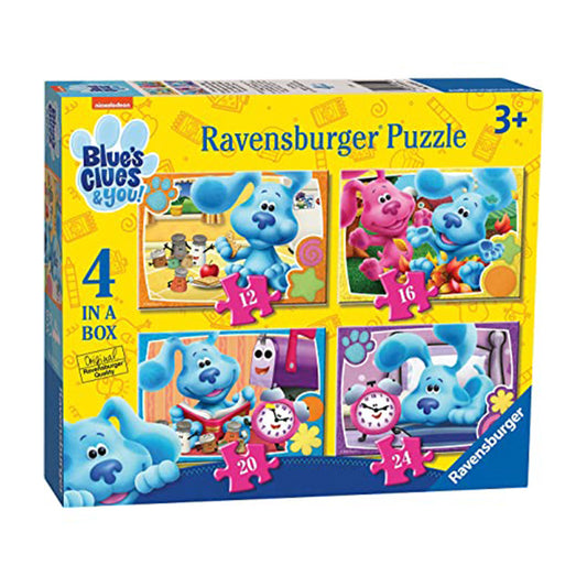 睿思- Blues Clues 4 in a Box (12,16,20,24pcs) 儿童拼图