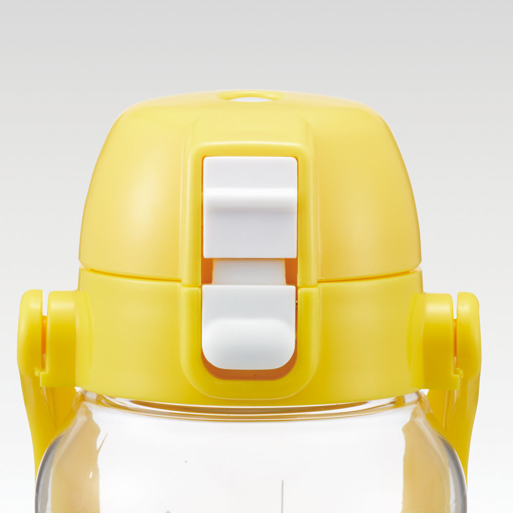 Skater - 直饮水杯 1升 - Transparent Pocket Monster Pikachu Face