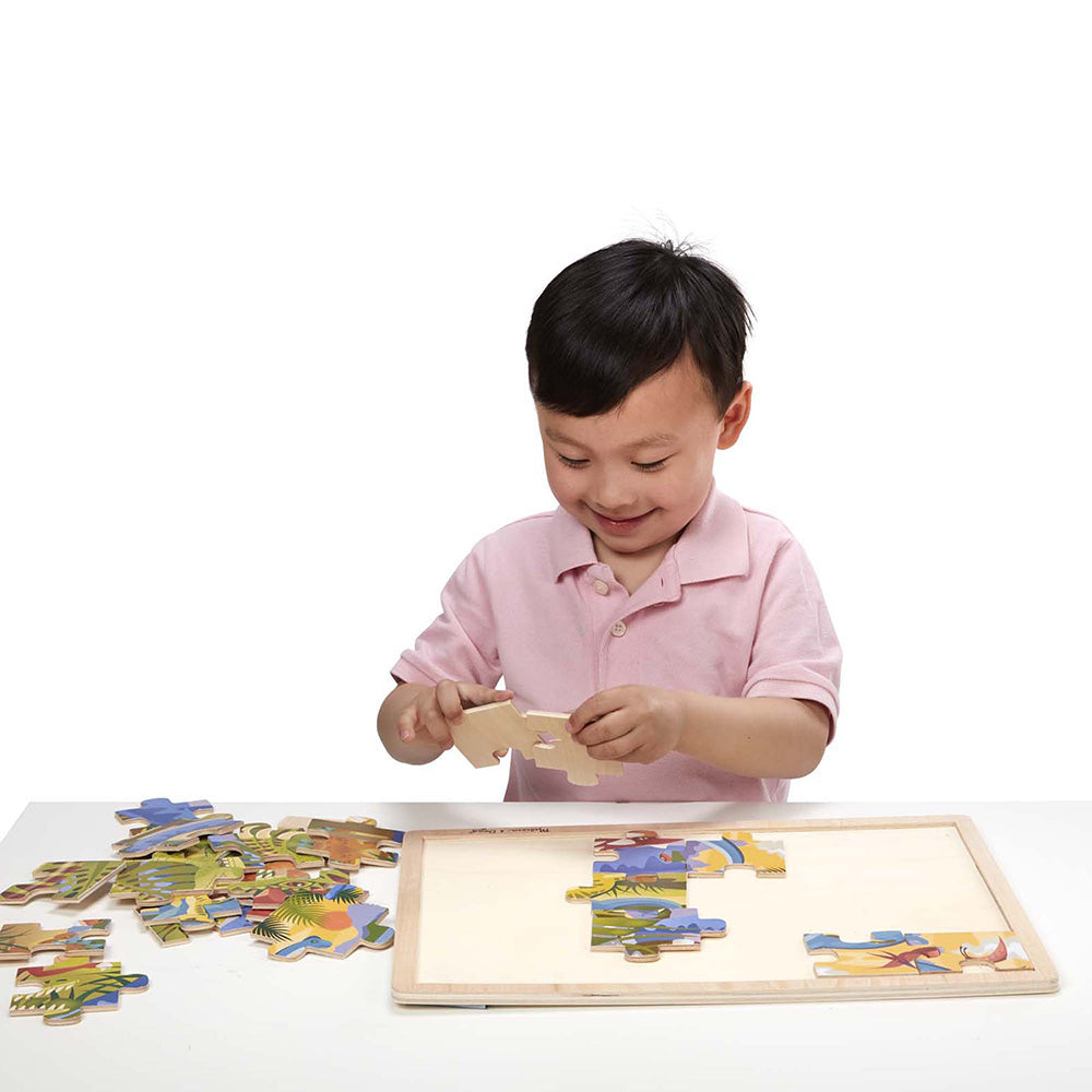 美国梅丽莎 - Dinosaurs Jigsaw - 24pc
