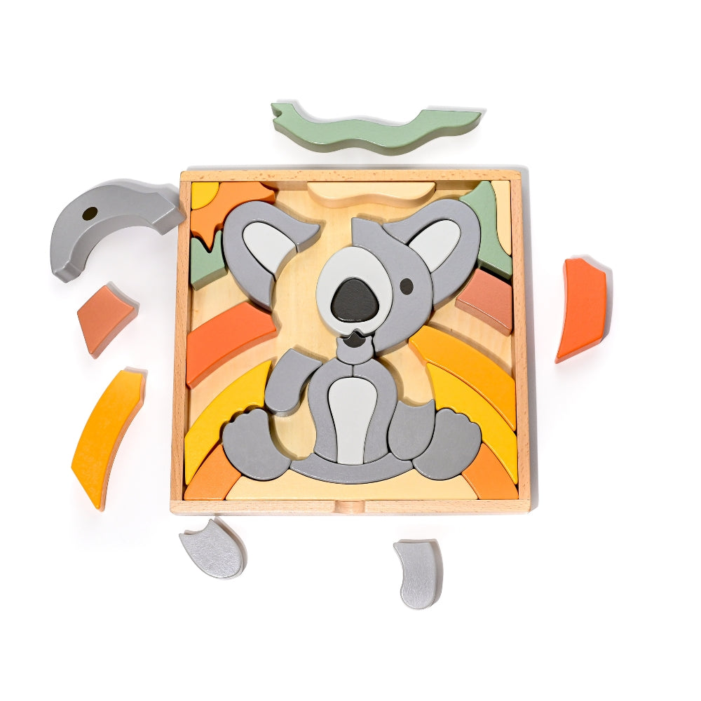 考拉Kirra the Koala 超大三合一积木拼图