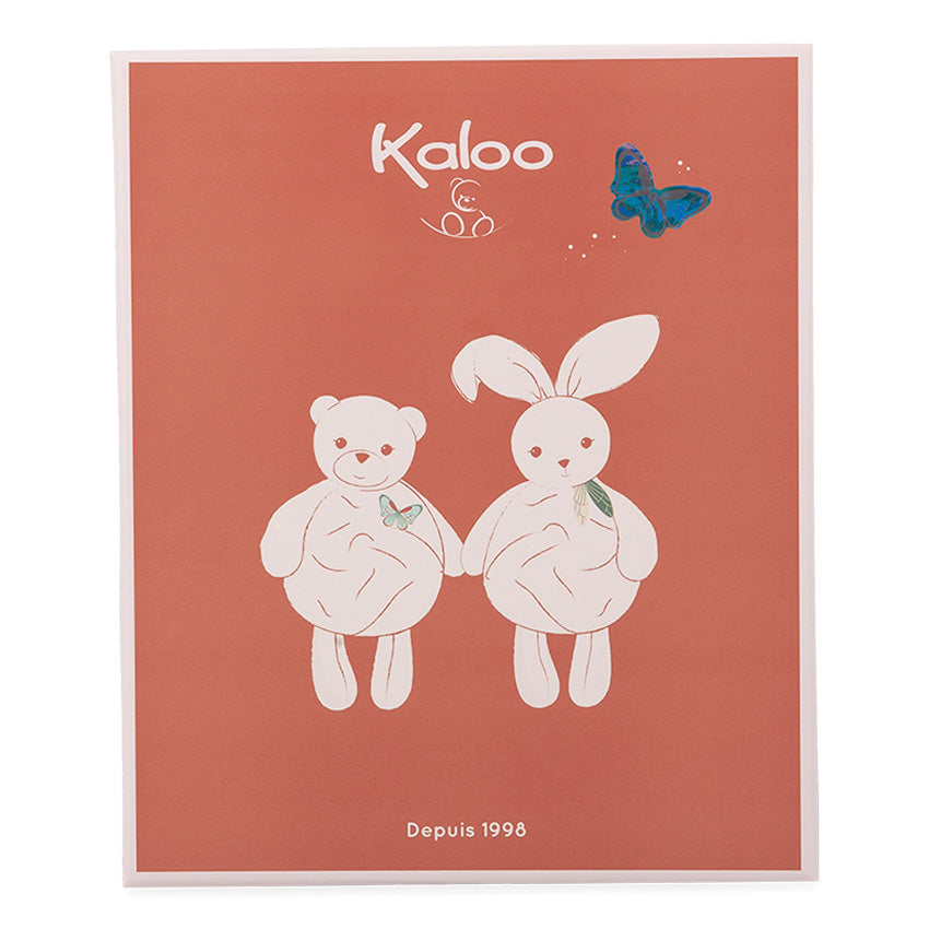 Kaloo - Plume 中号小熊 蓝绿色