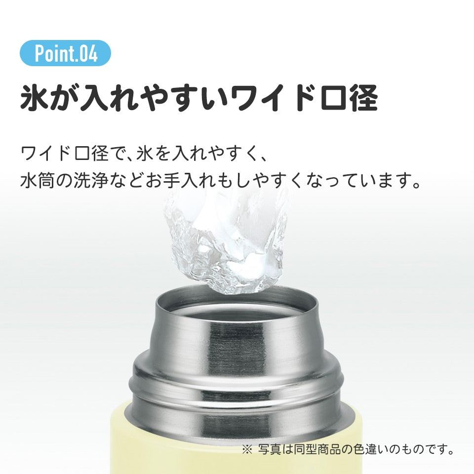 Skater - 一键按压不锈钢直饮水杯 580ml - Frozen Warm Heart Warm Wishes