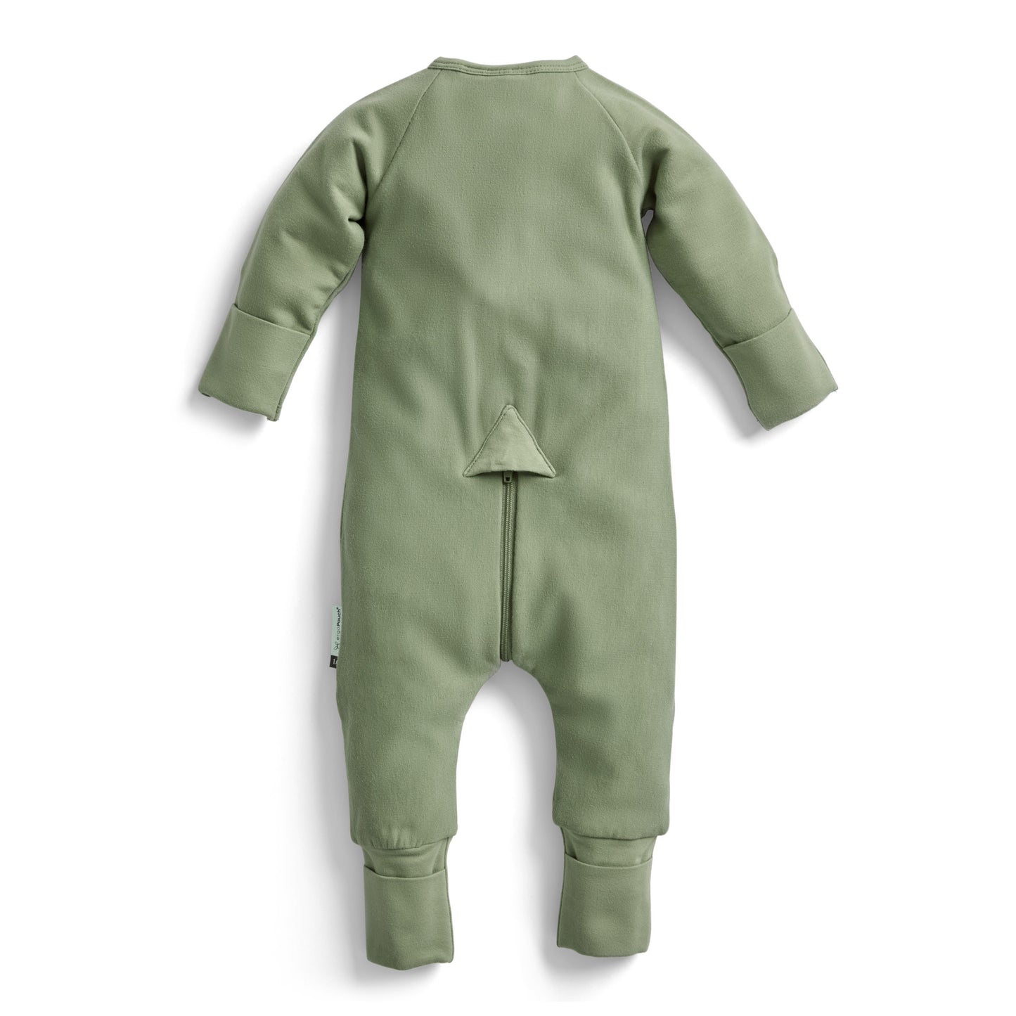 ergoPouch - 1.0tog Moss 长袖拉链连体衣 仅剩0000