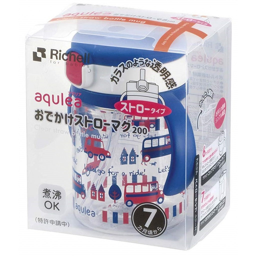 利其尔 - 直饮便携透透杯 200ml - 深蓝色
