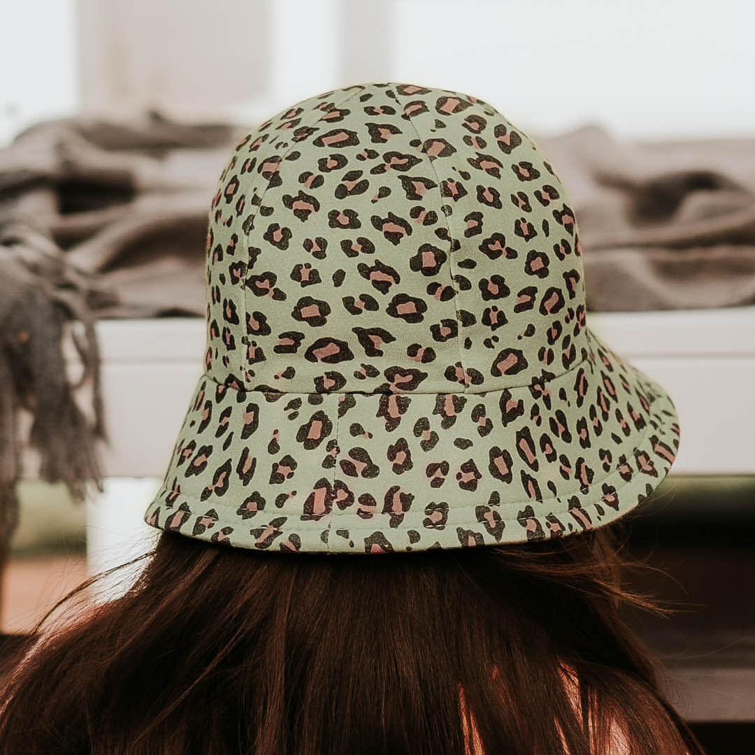 Bedhead - (只有M码) 经典渔夫帽 - Leopard Print - Bucket Hat (M码-头围50cm-1-2岁)