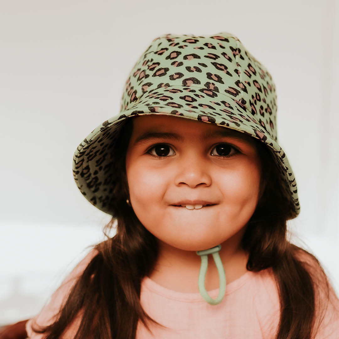 Bedhead - (只有M码) 经典渔夫帽 - Leopard Print - Bucket Hat (M码-头围50cm-1-2岁)