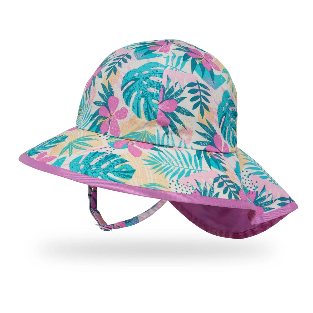 Sunday Afternoons - 儿童鱼尾防晒帽Kids Play Hat Pink Tropical