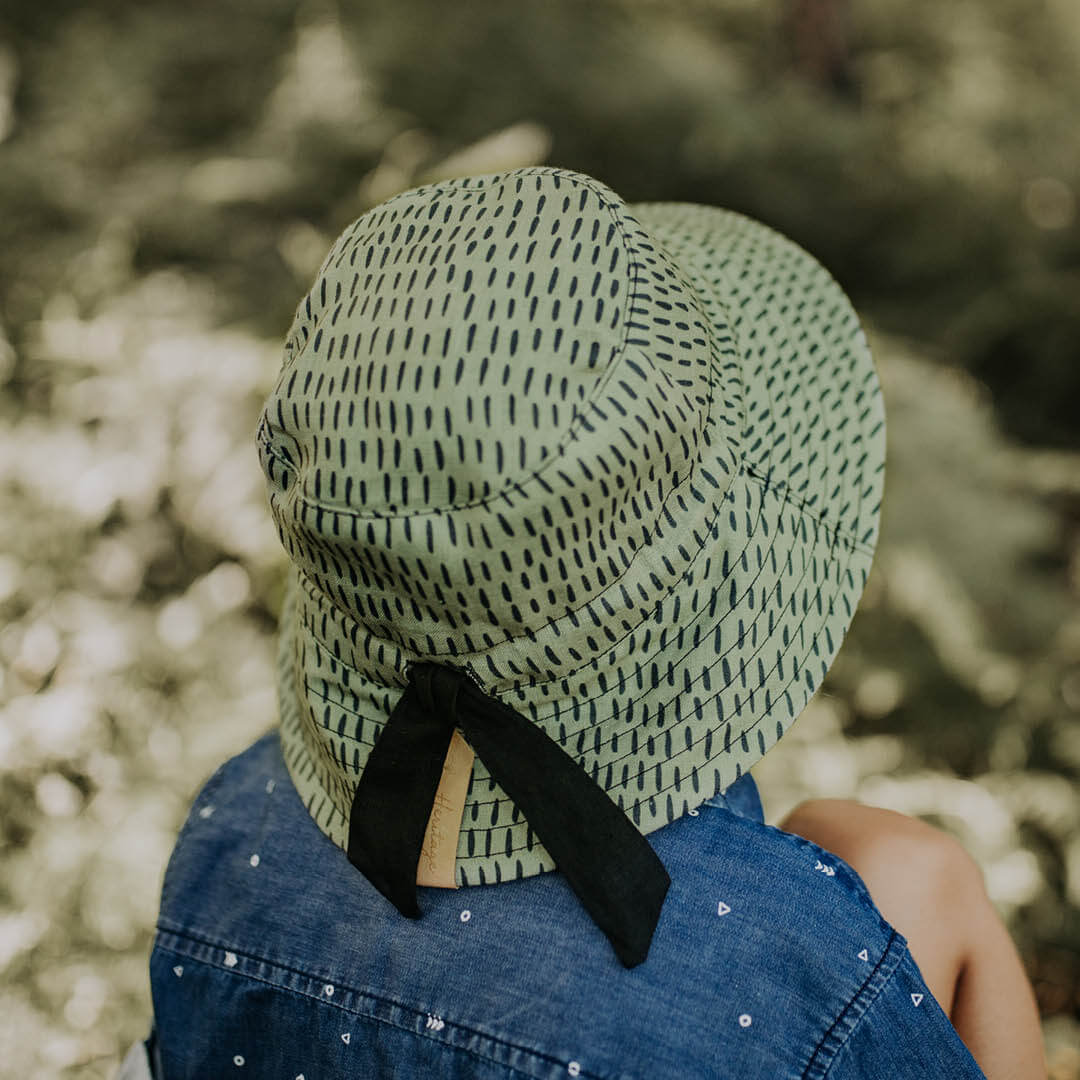 Bedhead Hats - (只有S码) Billie / Ebony - 双面遮阳帽
