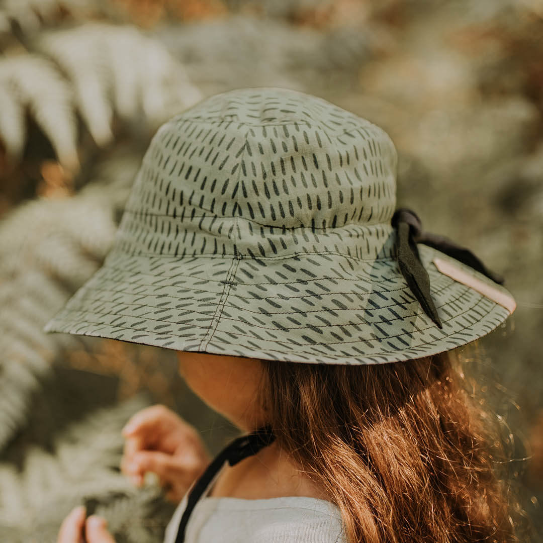 Bedhead Hats - (只有S码) Billie / Ebony - 双面遮阳帽