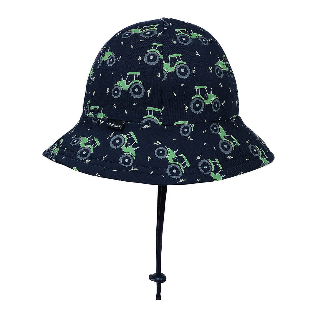 Bedhead Hats - (只有S码)儿童渔夫防晒帽 - Tractor