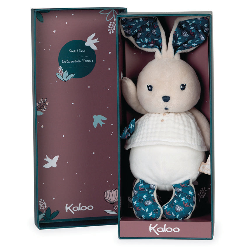 Kaloo - 白色小兔款安抚玩偶 Kdoux Rabbit Small Nature - 25cm