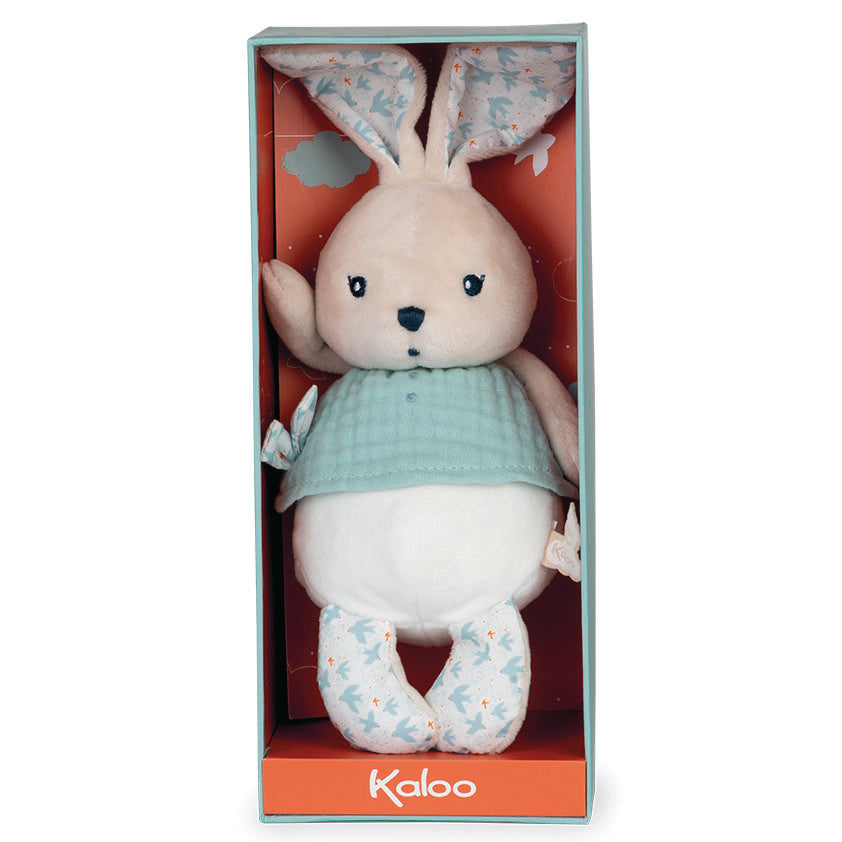 Kaloo - 蓝灰色小兔款安抚玩偶 - Kdoux Rabbit Small Dove -25cm