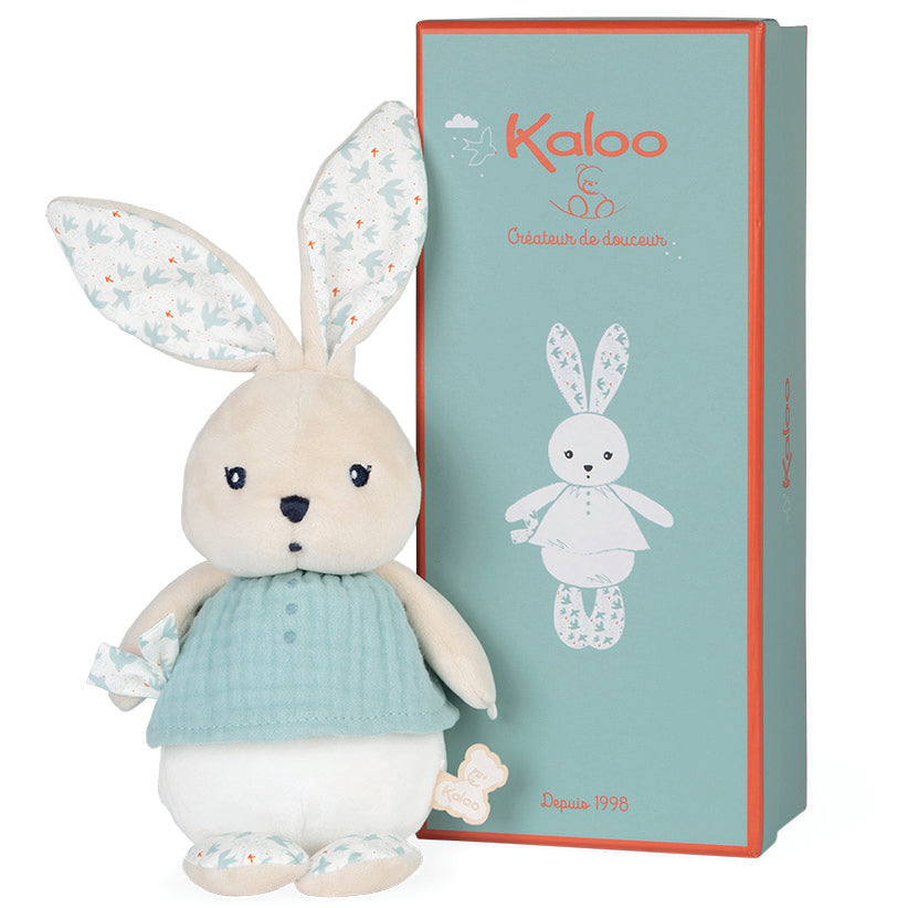 Kaloo - 蓝灰色小兔款安抚玩偶 - Kdoux Rabbit Small Dove -25cm
