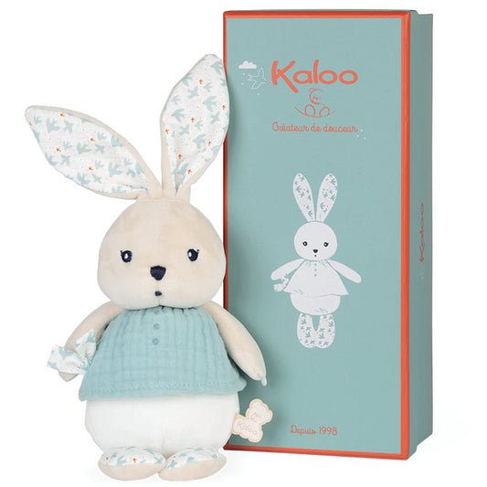 Kaloo - 蓝灰色小兔款安抚玩偶 - Kdoux Rabbit Small Dove -25cm