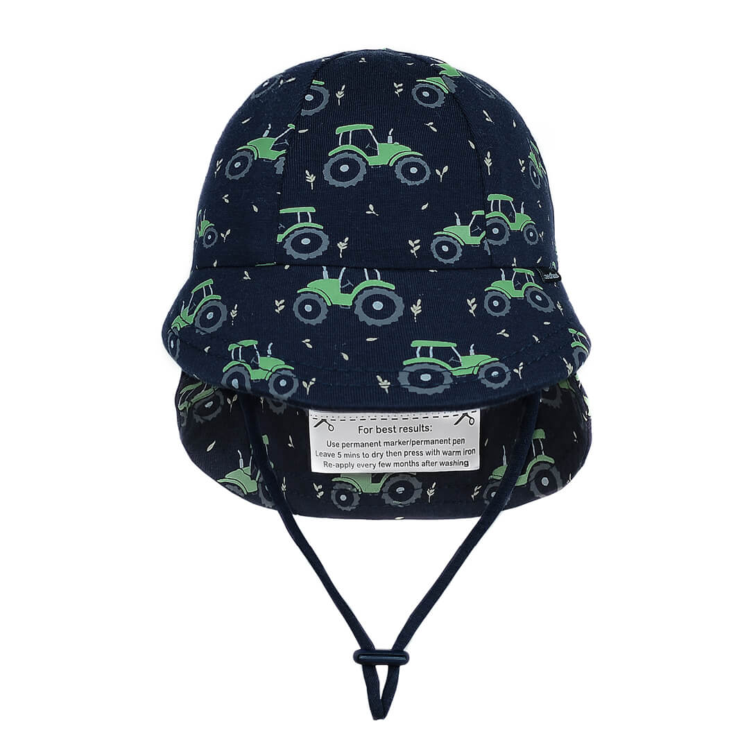 Bedhead Hats - (只有S码)Original系列 宝宝军团防晒帽 - Tractor (47cm | 6-12 months | S)