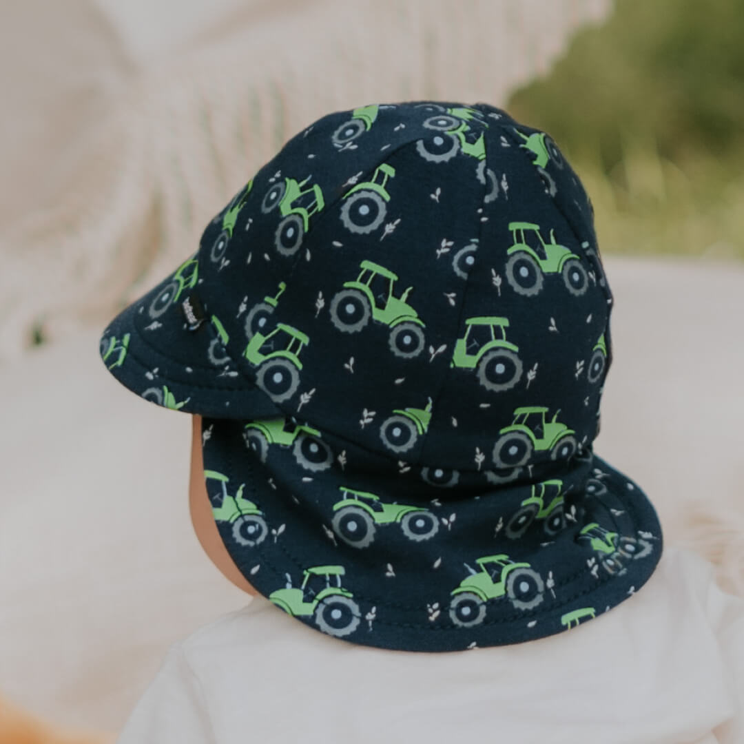 Bedhead Hats - (只有S码)Original系列 宝宝军团防晒帽 - Tractor (47cm | 6-12 months | S)