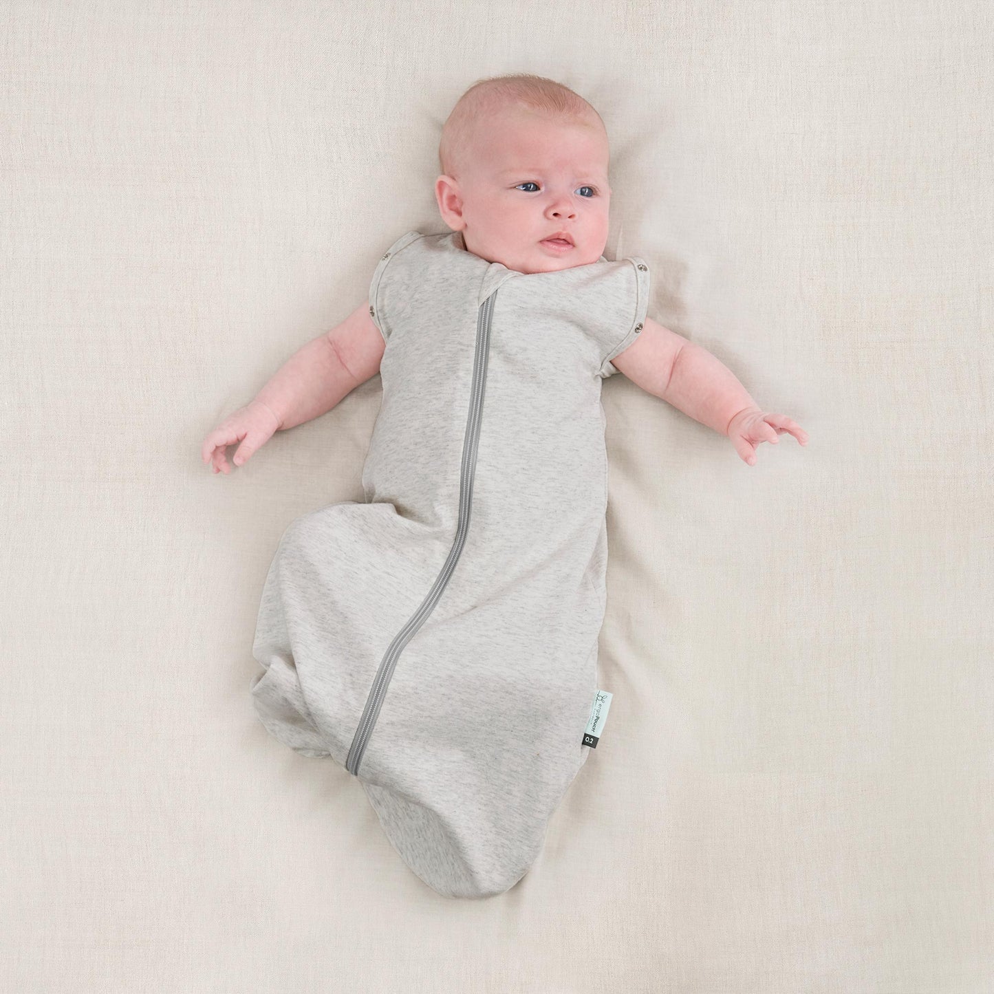 ergoPouch - 1.0tog Grey Marle款 襁褓睡袋 仅剩0-3个月