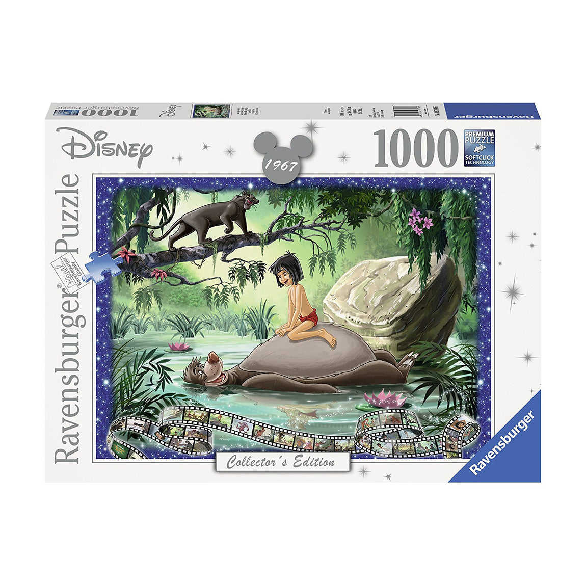 睿思 - 迪士尼系列之1967奇幻森林The Jungle Book拼图 - 1000片