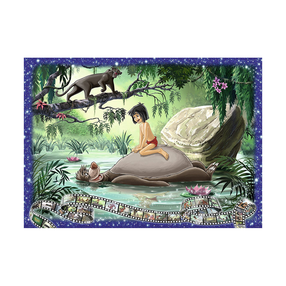 睿思 - 迪士尼系列之1967奇幻森林The Jungle Book拼图 - 1000片