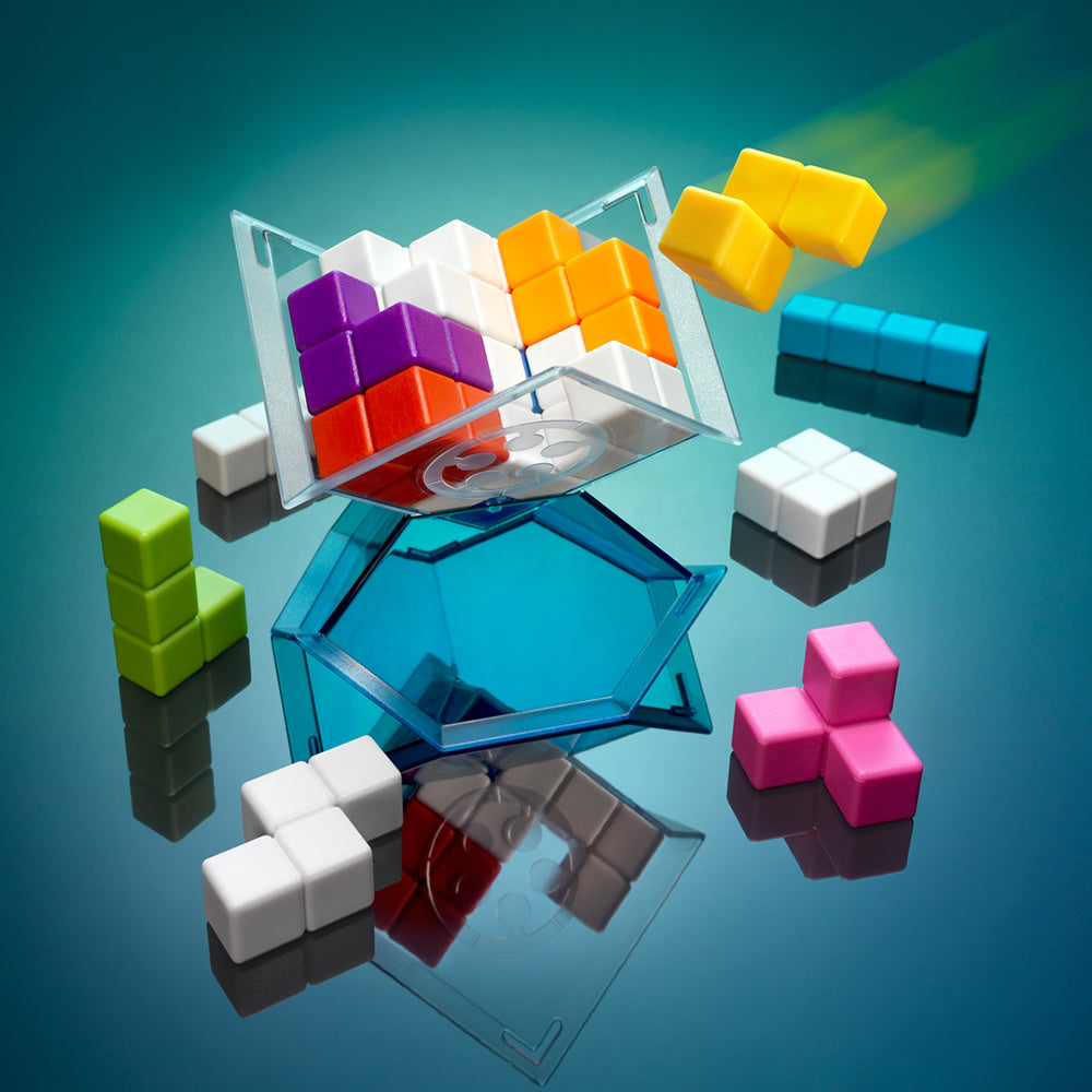Smart Games - Cubiq 魔块多彩拼 适合7岁+