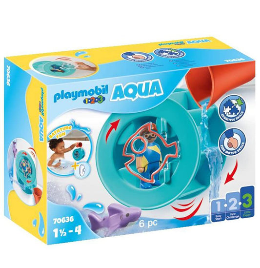 Playmobil - Water Wheel with Baby Shark