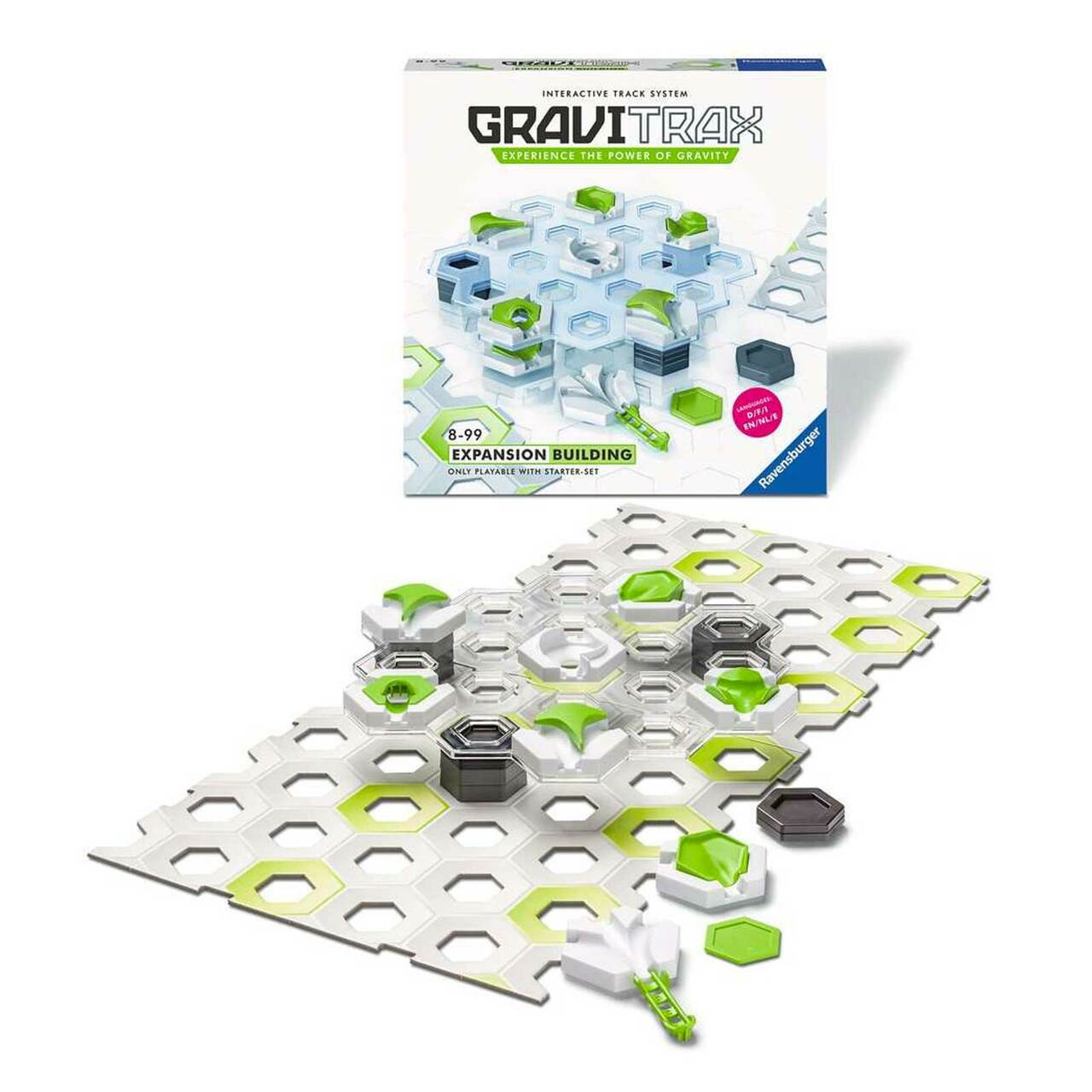 睿思 - 重力轨道球建筑配件拓展装 GraviTrax Expansion Kit - Building