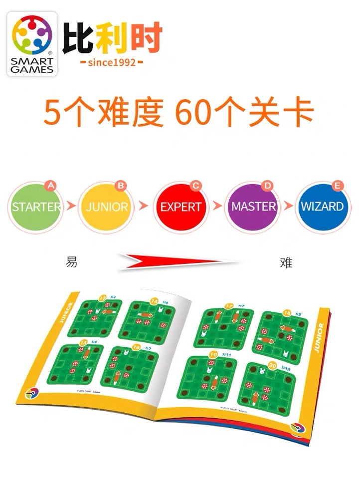 Smart Games - Jump In 小兔蹦蹦跳 适合7岁+