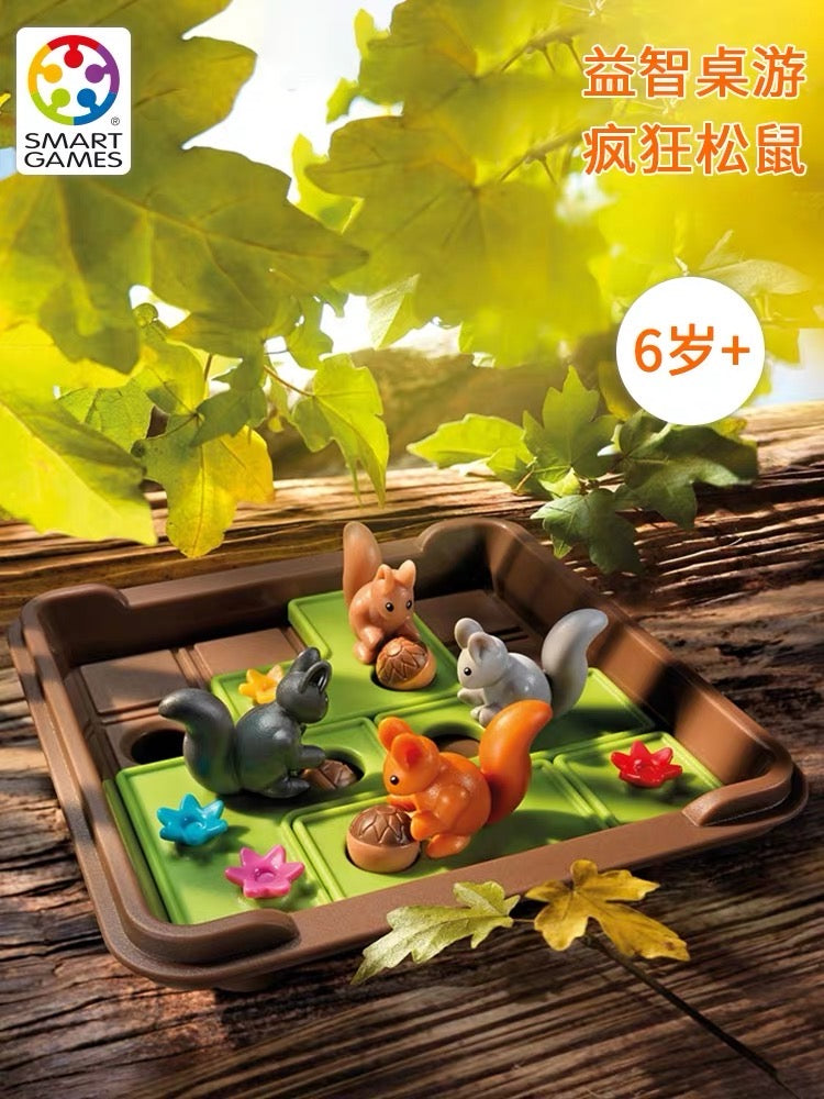 Smart Games - Squirrels Go Nuts! 疯狂松鼠 适合6岁+