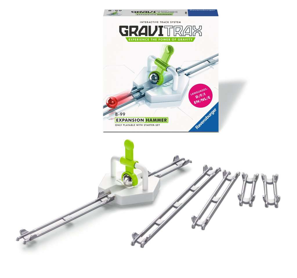 睿思 - 重力轨道球重力锤发射器配件拓展包 GraviTrax Expansion Kit - Hammer
