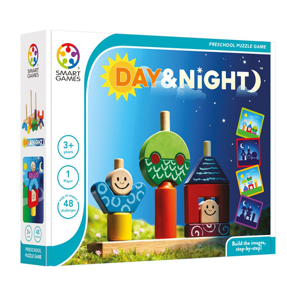 Smart Games - Day & Night 日与夜桌面益智游戏套装 适合3岁+