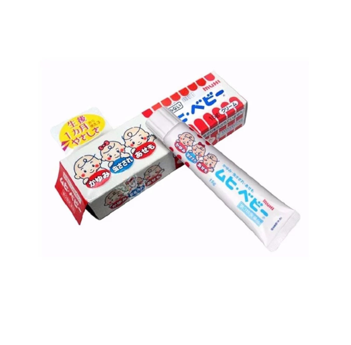 池田模范堂 宝宝湿疹痱子膏 15g 最佳使用期2025年6月 不退不换 介意慎拍