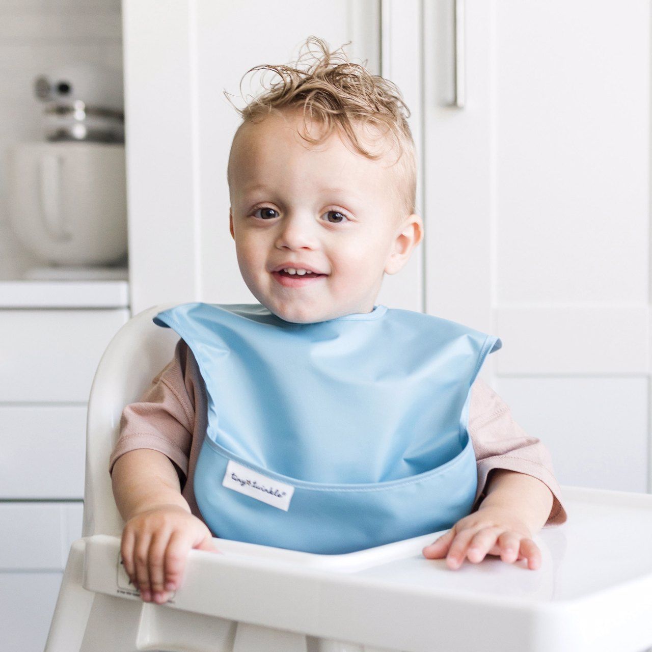 Tiny Twinkle - 防水便携围兜3件套 - Solid Boy Set of 3