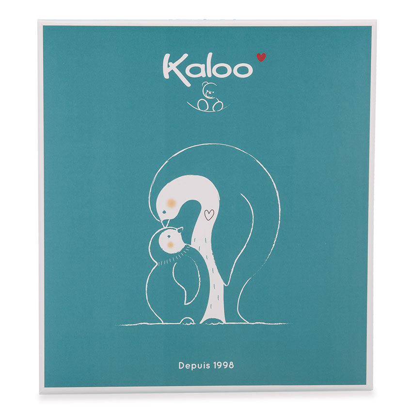 Kaloo - Comfort Doudou 企鹅安抚巾 湖绿色