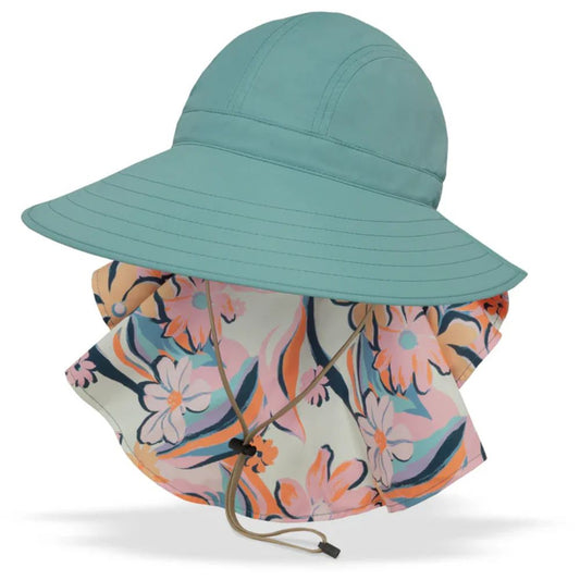 Sunday Afternoons - 女士防晒帽 Sundancer Hat - Saltwater and Posy