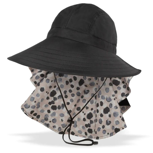 Sunday Afternoons - 女士防晒帽 Sundancer Hat - Black and Tan Speckles