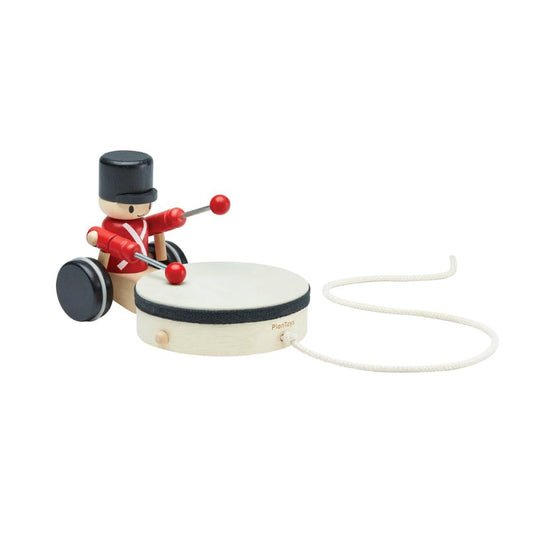 PlanToys - 拖拉小鼓手玩具