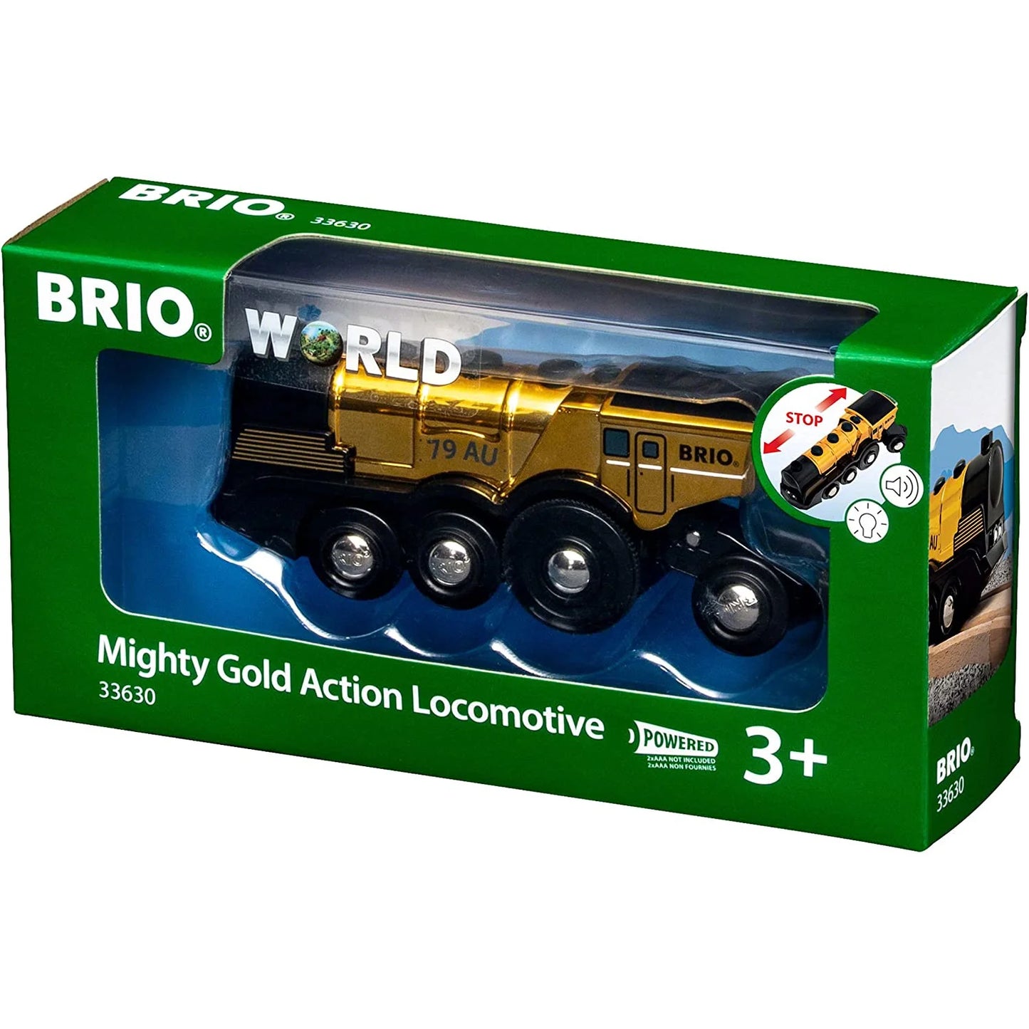 BRIO - Mighty Gold Action Locomotive