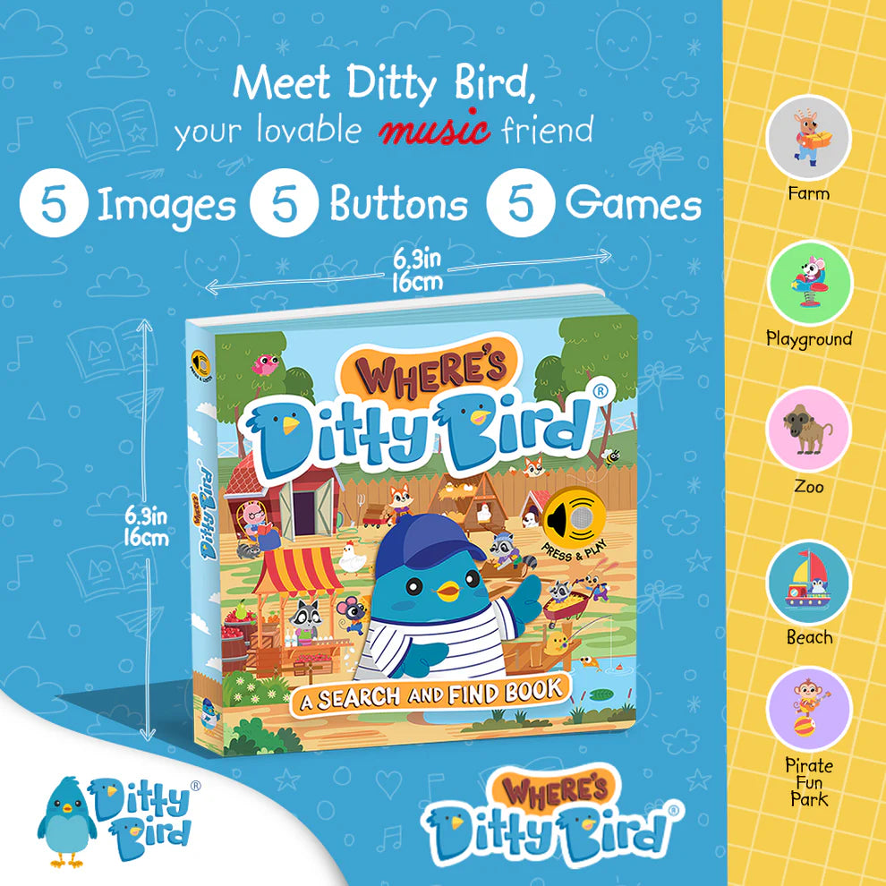 Ditty Bird - USB-C 可充电款 - Where's Ditty Bird?