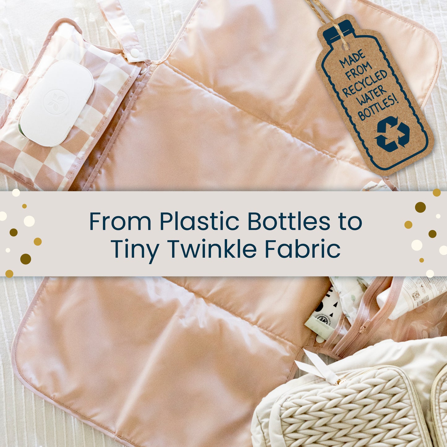 Tiny Twinkle - Portable Nappy Changing Pad - Vintage Cars