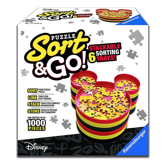 睿思 - 迪士尼米奇拼图分类盒Disney Mickey's Sort & Go! Puzzle Sorter Save