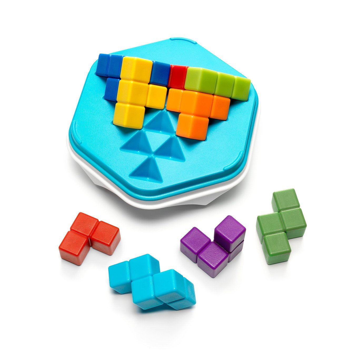 适合6岁+Smart Games - 彩虹金字塔 Zig Zag Puzzler 适合12岁+