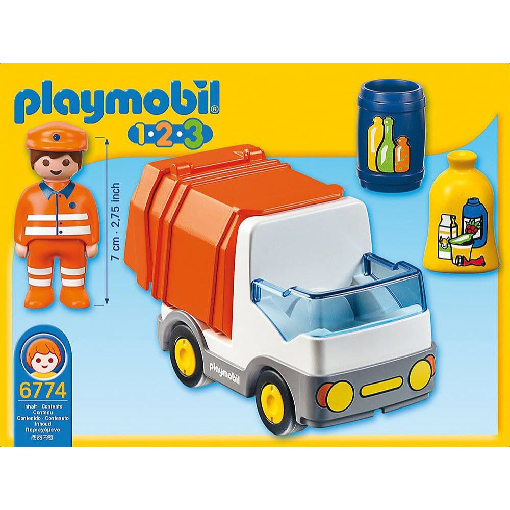 Playmobil - 1.2.3 Recycling Truck