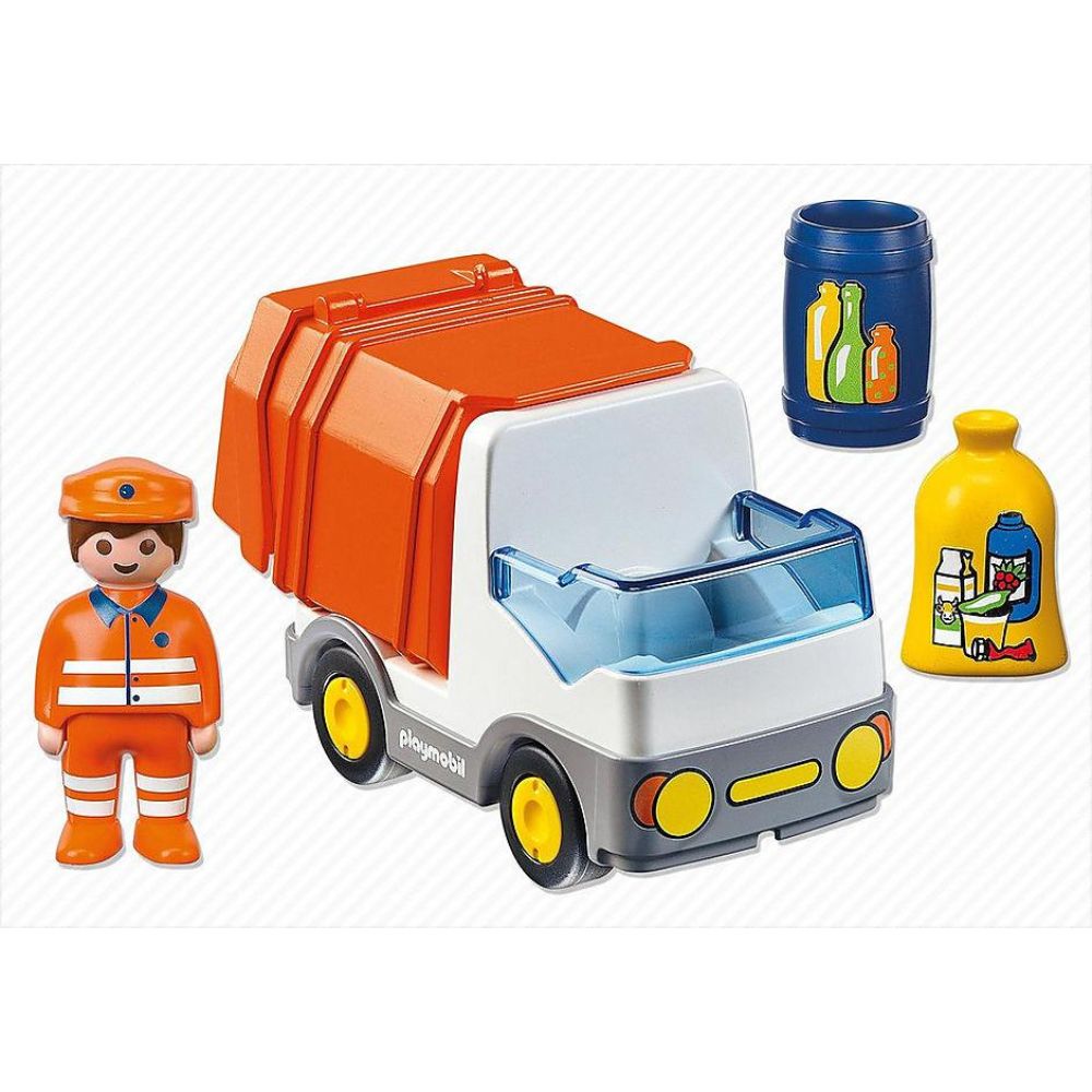 Playmobil - 1.2.3 Recycling Truck