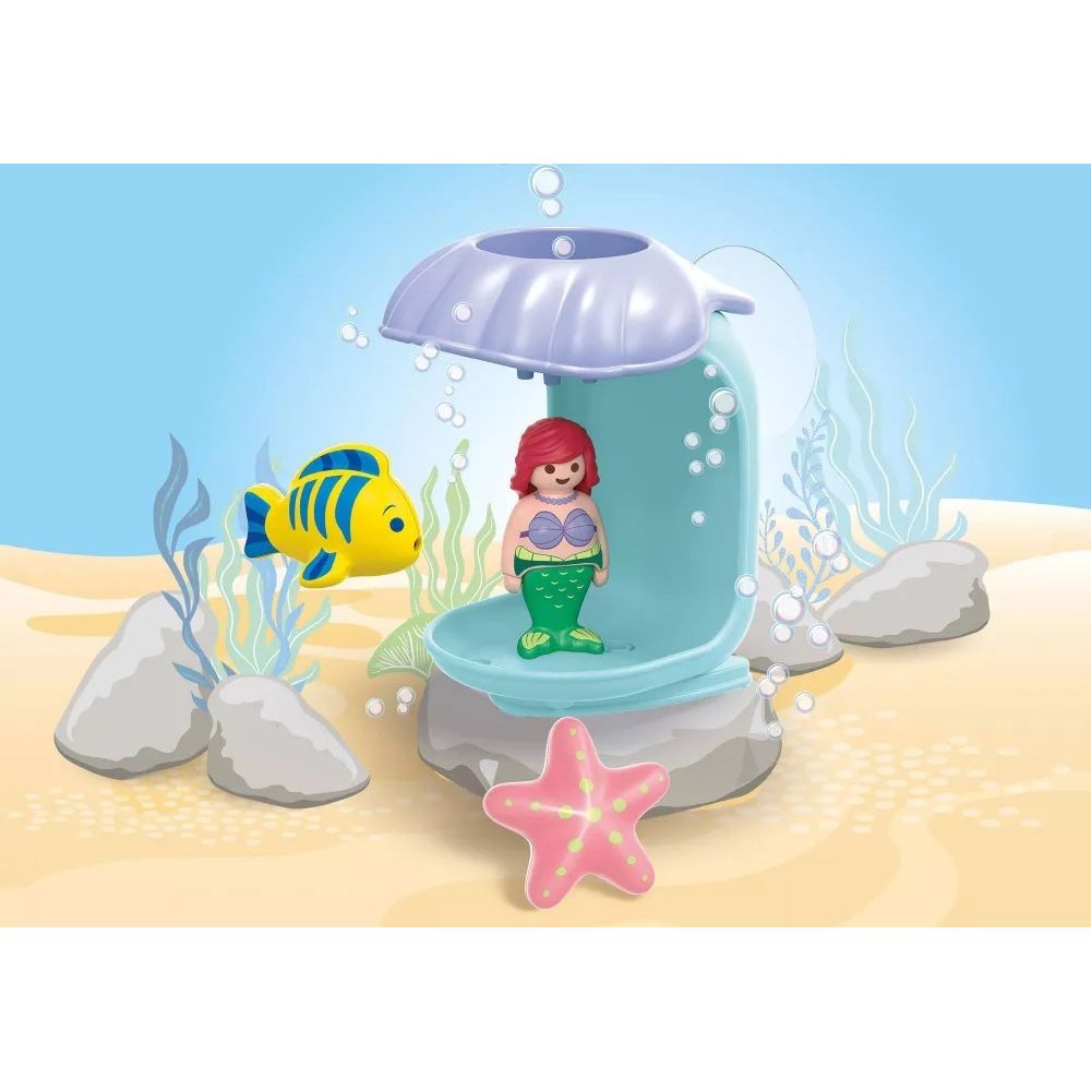 Playmobil - 1.2.3 & Disney: Ariel's Shell Shower