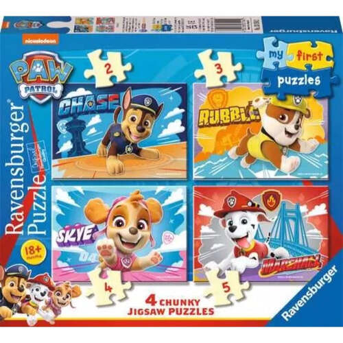 Ravensburger - My First Paw Patrol Puzzle 2 3 4 5pc