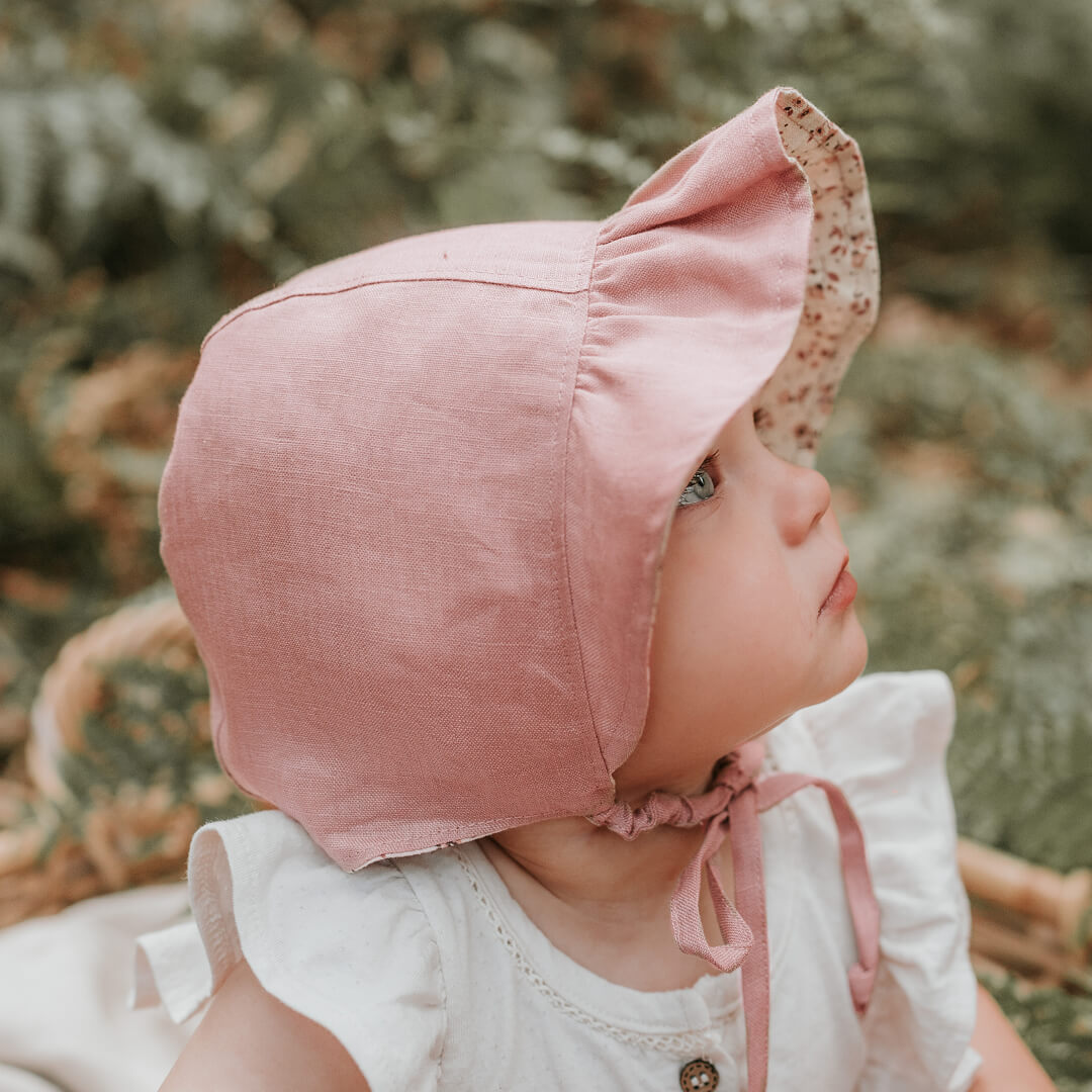 Bedhead Hats -（只有M码）'Searcher' 双面花边软帽 - Ruby & Rosa （50-54cm|1-3Years|M）