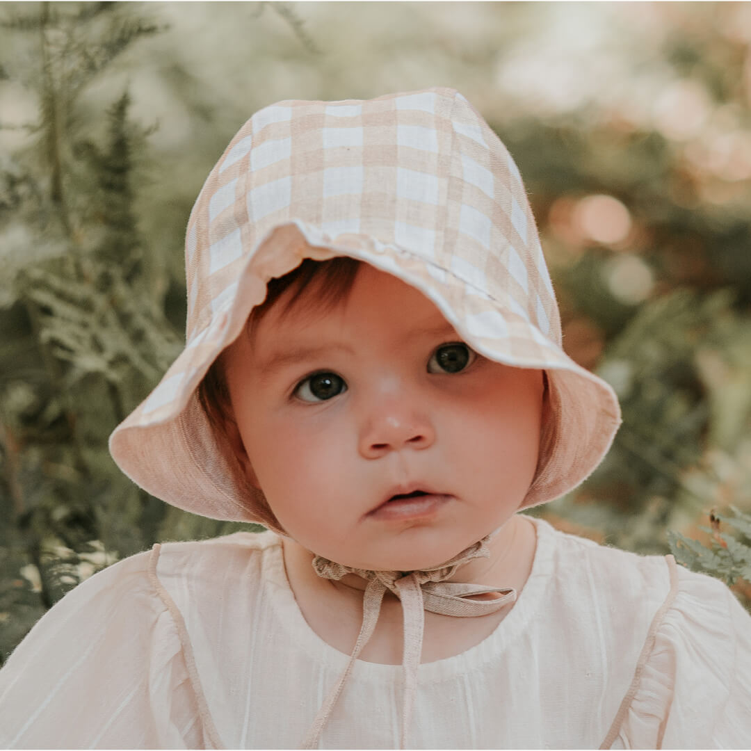 Bedhead Hats - 'Seeker' Reversible Sun Bonnet - Flynn & Flax （S码， M码）