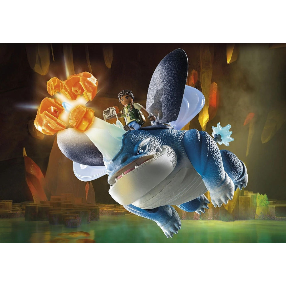 Playmobil - Dragons: The Nine Realms - Plowhorn & D'Ange
